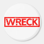Wreck Stamp Magnet