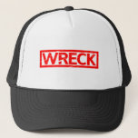 Wreck Stamp Trucker Hat