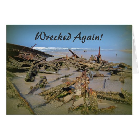 Wrecked Again! Cards (Front Horizontal)