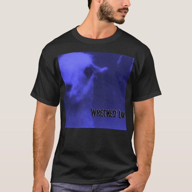 Wrecked 'Um Blue Llama World Tour 1995 Shirt (Front)