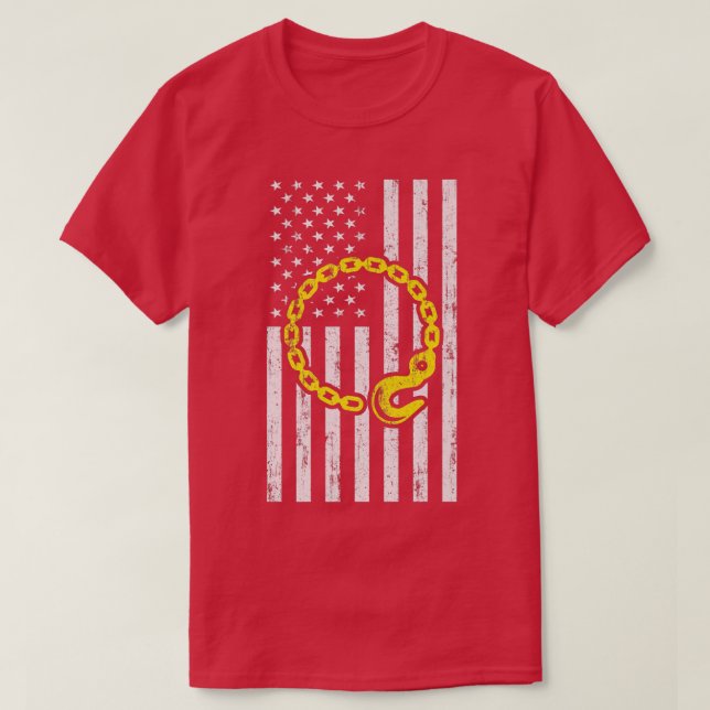 Wrecker Breakdown Recovery - Towing Tow Truck Driv T-Shirt (Design Front)
