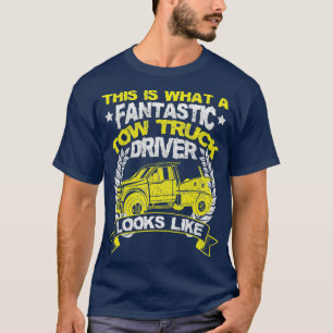 Wrecker Breakdown Recovery Towing Tow Truck T-Shirt