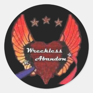 WRECKLESS ABANDON STICKER
