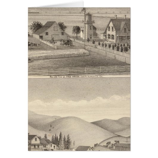 Wrede, Nebas residences Cards (Front)