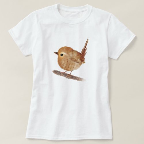 Wren Bird  T_Shirt