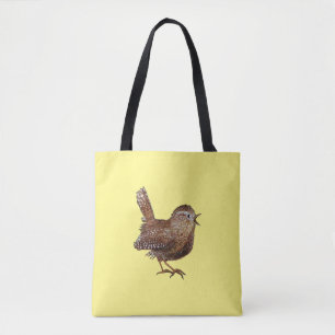 Wren Bird (Troglodytes Troglodytes)  Tote Bag