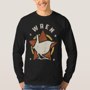 Wren Bird Vintage Retro Classic Animal T-Shirt