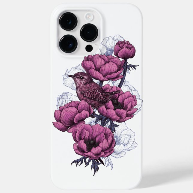 Wren bouquet Case-Mate iPhone case (Back)