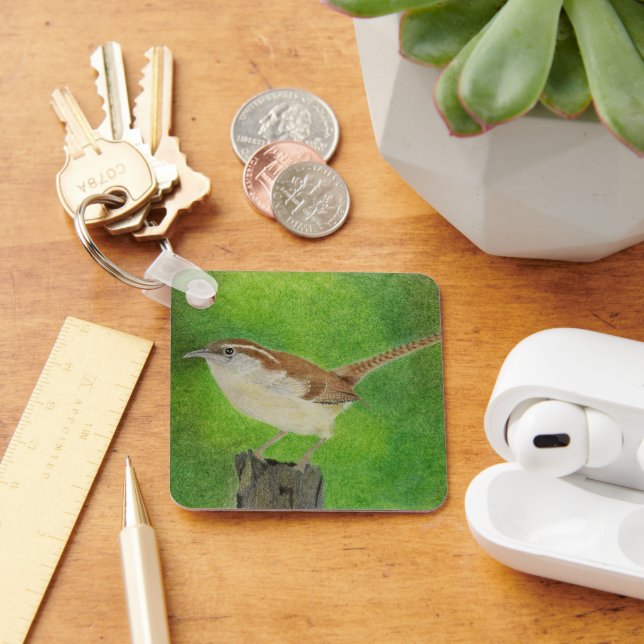 Wren Keychain (Desk)