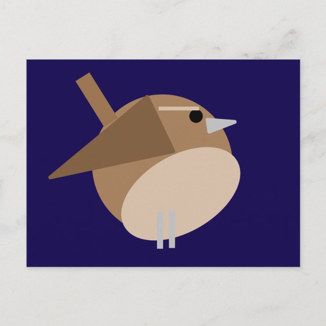 Wren Postcard (Front)