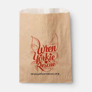 Wren Yorkie Rescue Favor Bag