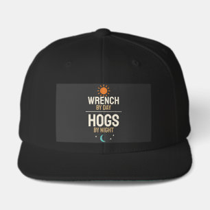 Wrench By Day Hogs By Night, Mechanic Hog Hunter Visor
