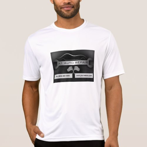 Wrench Mobile Mechanic Auto Repair Performance Tee