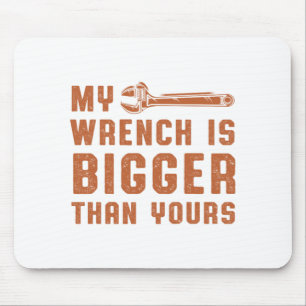 Wrench Repair Screwdriver Workshop Car Mechanic Gi Mouse Pad