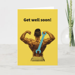 Wrenched Back - Get Well Card