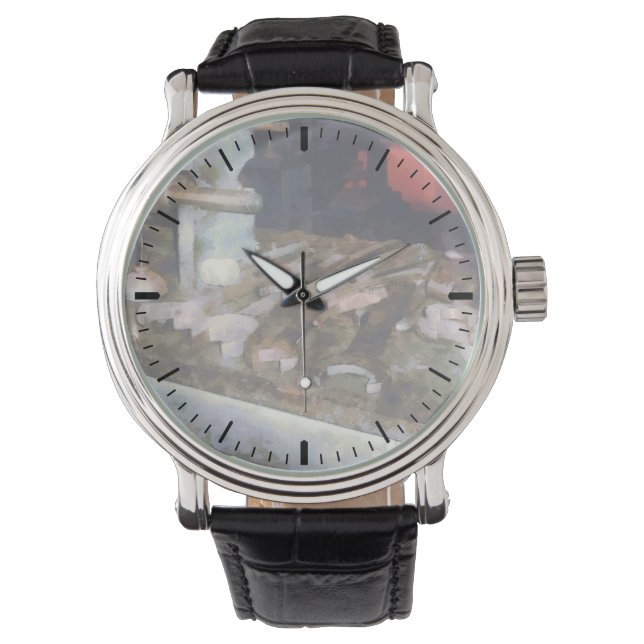 Wrenches and Oil Can Watch (Front)