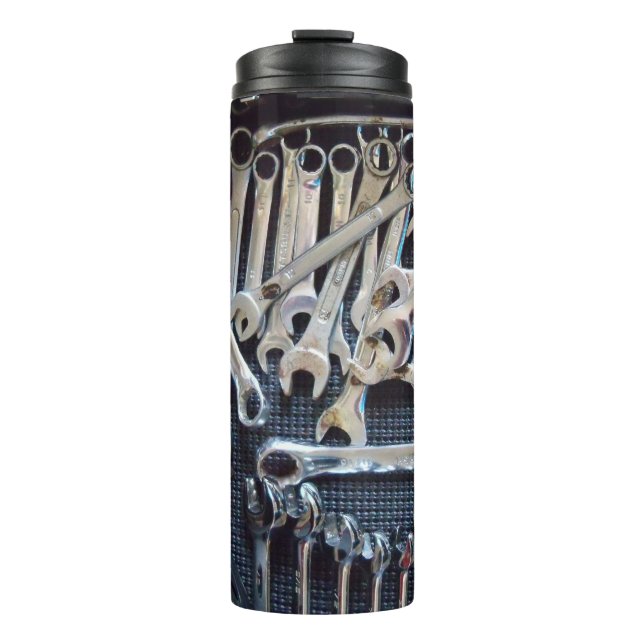 Wrenches at random thermal tumbler (Front)
