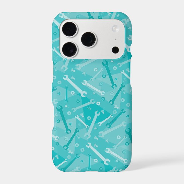 Wrenches, Nuts and Bolts Iphone Case (Back)