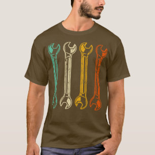 Wrenches Retro Mechanic Handyman Vintage T-Shirt