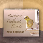 Wrens Cardinals Hummingbirds Woodpeckers Bird Calendar<br><div class="desc">Twelve months of woodpeckers, doves, baby chicks, cardinals, and hummingbirds will provide the recipient of this calendar with warm feathered fuzzies all year. If you love birds, have a friend or family member who loves birds, or need gifts for anyone who loves birds, this is a perfect way to share...</div>