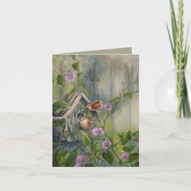 Wrensday Thank You Card (Front)