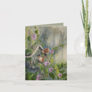 Wrensday Thank You Card