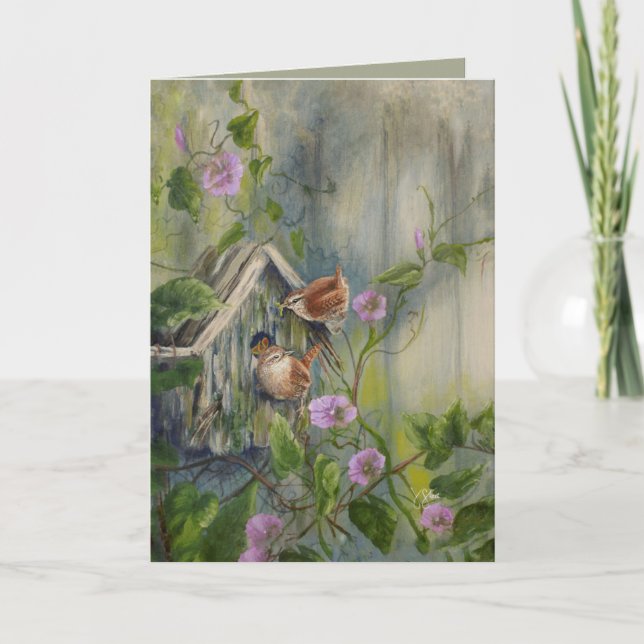 Wrensday Thank You Card (Front)