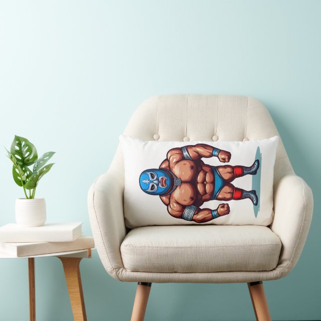 Wreseling men  lumbar pillow (Chair)