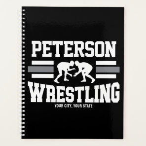 Wrestler ADD NAME School Athlete Wrestling Team Planner