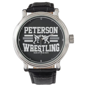 Wrestler ADD NAME School Athlete Wrestling Team Watch
