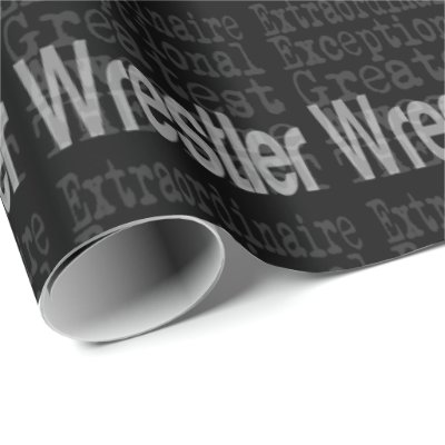 Wrestler Extraordinaire Wrapping Paper