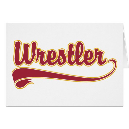 Wrestler Gift Cards (Front Horizontal)