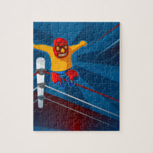 wrestler jigsaw puzzle