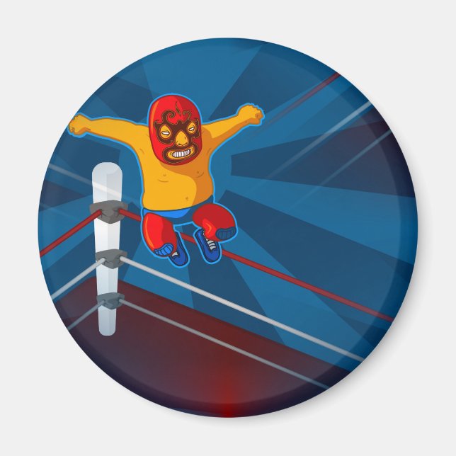wrestler magnet (Front)