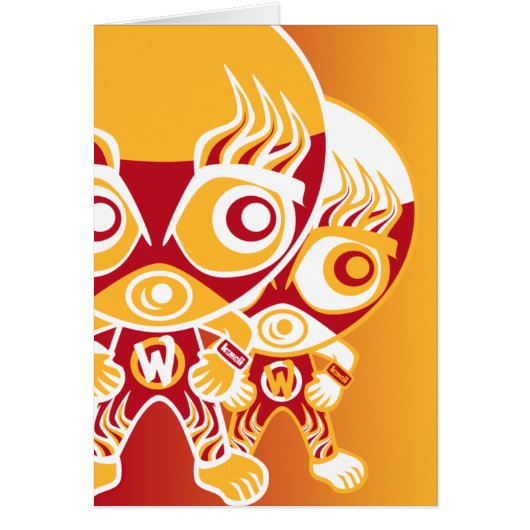 Wrestler Mascot Cards (Front)