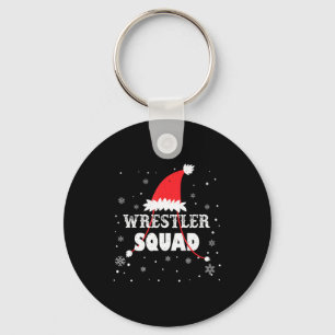 Wrestler Squad Christmas Wrestling Matching Xmas  Keychain