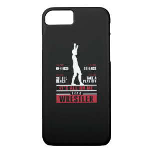 Wrestler Wrestling Cute Gift For Wrestler iPhone 8/7 Case