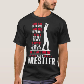 Wrestler Wrestling Cute Gift For Wrestler T-Shirt