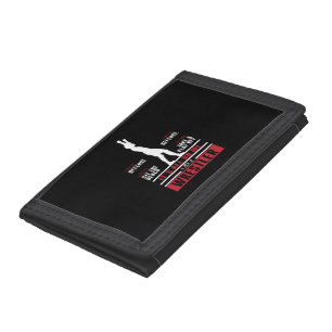 Wrestler Wrestling Cute Gift For Wrestler Tri-fold Wallet