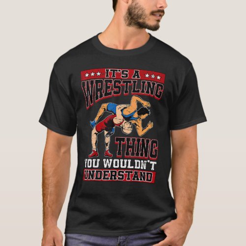 Wrestler Wrestling   Pro Wrestler   Idea Boys Mens T_Shirt