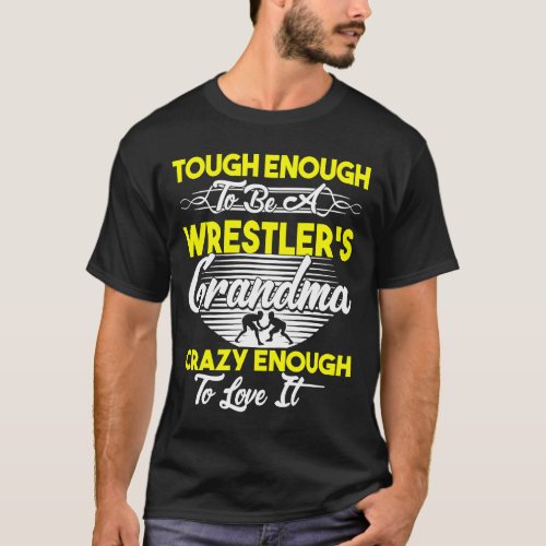 Wrestlers Grandma Wrestling T_Shirt