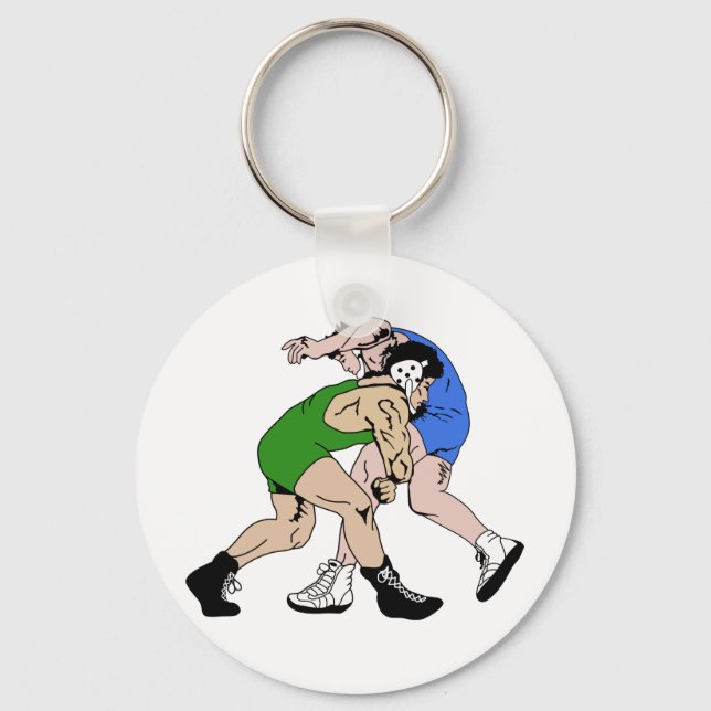 Wrestlers Keychain (Front)