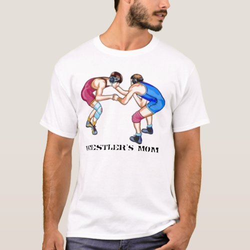 Wrestling_12 Wrestlers MOM T_Shirt