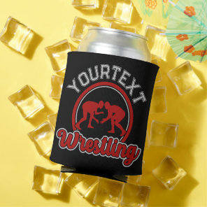 Wrestling ADD NAME Grapple Champion Team Player  Can Cooler
