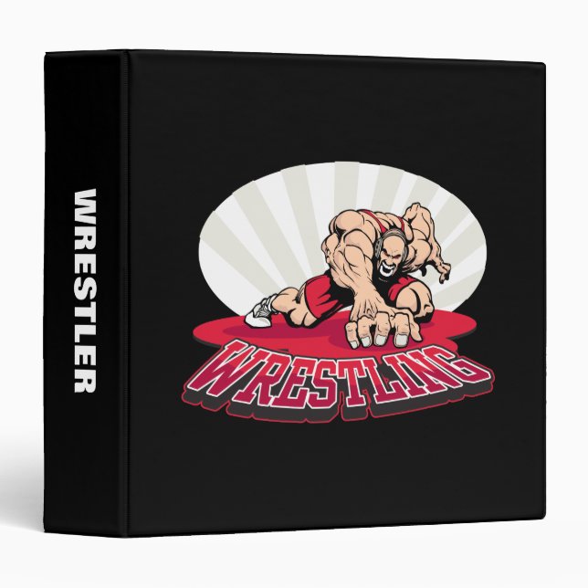 Wrestling! Binder (Front/Spine)