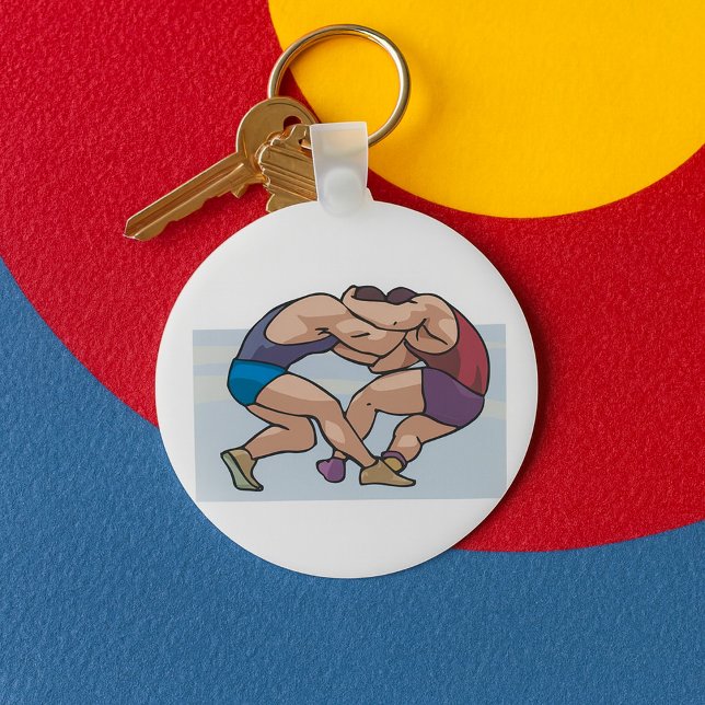Wrestling Bout Keychain (Creator Uploaded)