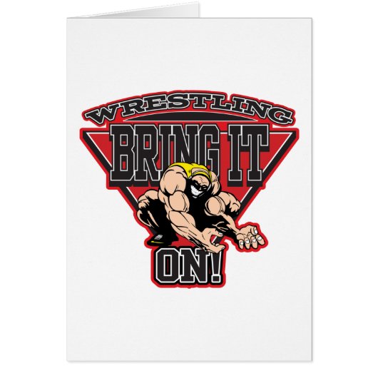 Wrestling Bring It On Cards (Front)