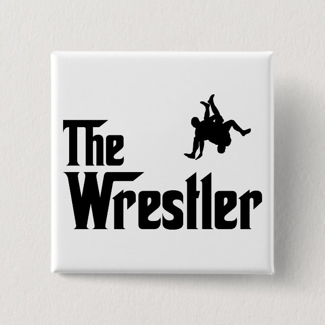 Wrestling Button (Front)