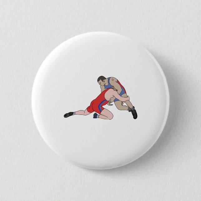 Wrestling Button (Front)