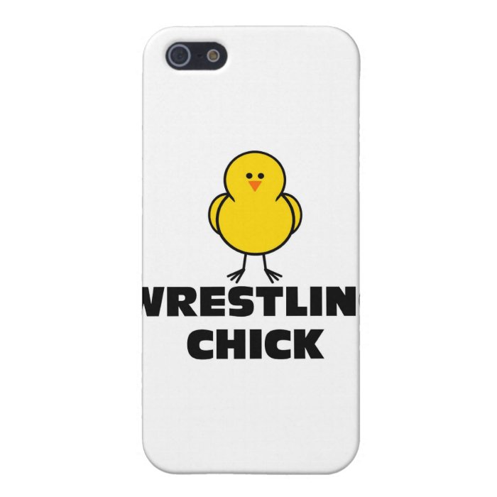 Wrestling Chick iPhone 5 Case